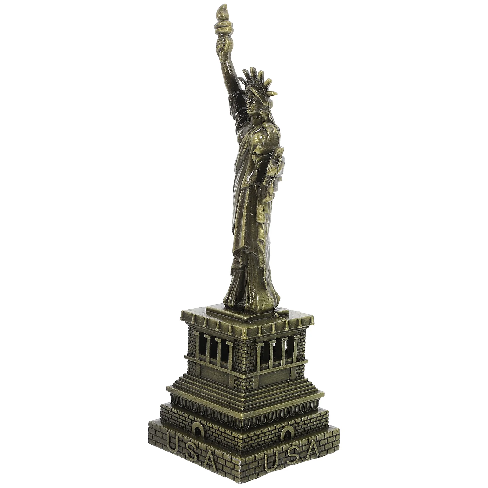 

Figurine Goldendoodle Ornament American Statue of Liberty Souvenir Tabletop Model Decoration