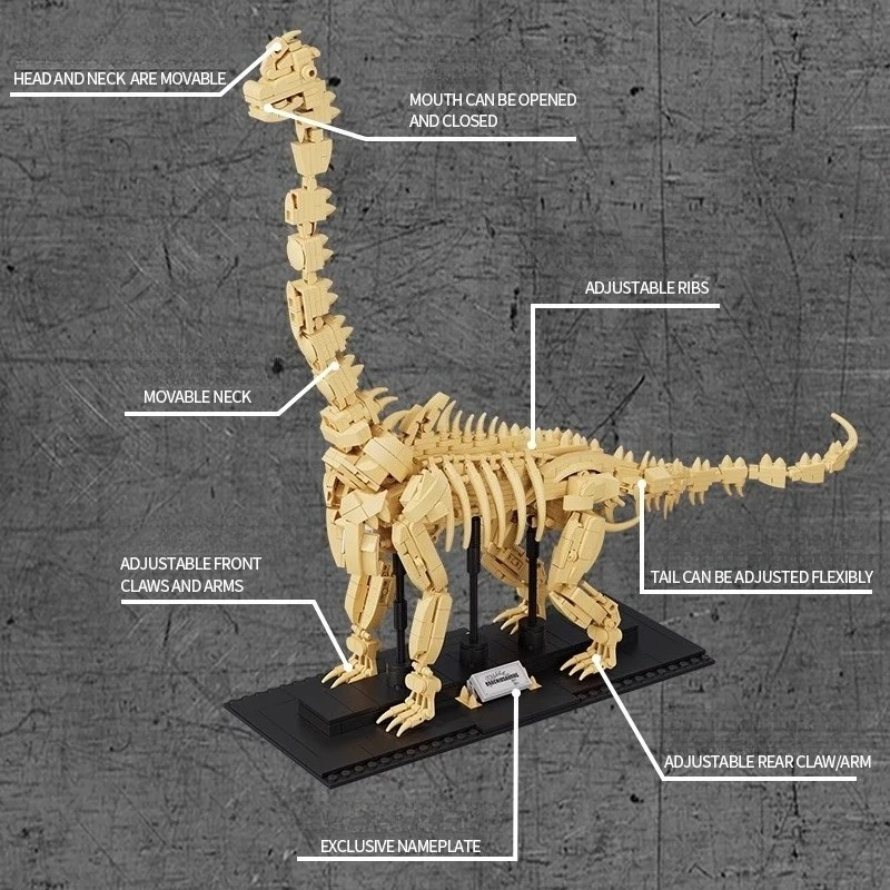 Sembo jurássico tiranossauro rex blocos de construção para crianças montar esqueleto dinossauro mosasaurus triceratops modelo presente
