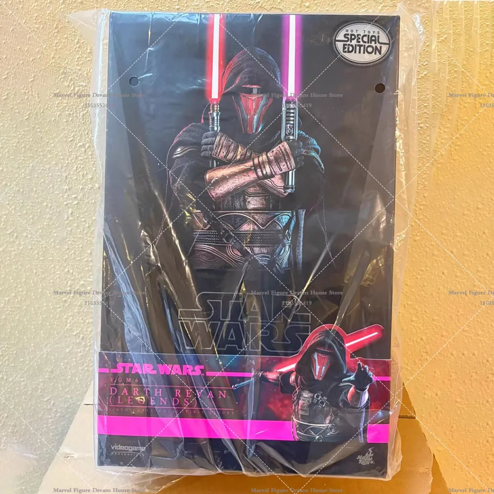 

In Stock HOTTOYS HT VGM62 1/6 Collectible Star Wars Male Darth Raven Old Republic Samurai Jedi Knight 12'' Full Set Action Figur