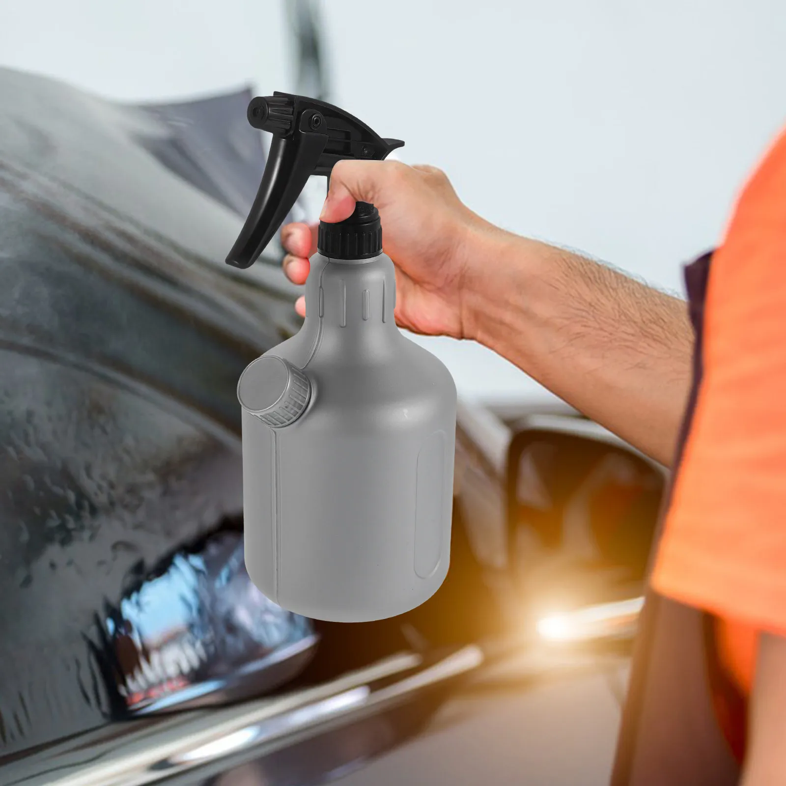 Heavy Duty Automotive Spray Bottle 1L Acid Alkali Resistant for Car Detailing Mist Spray Refillable Automotive Paint Sprayer