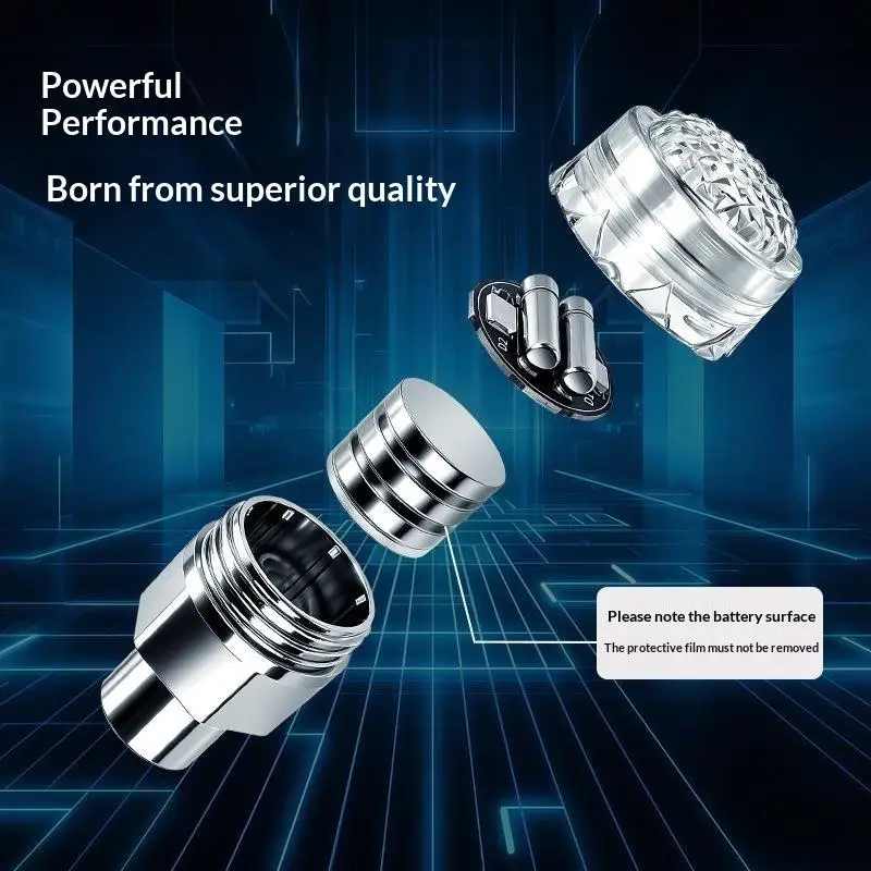 Flashing LED Tire Valve Stem Light 2/4Pcs Universal Wheel Cap Lamp for Car Bike Motorcycle Decor Gift