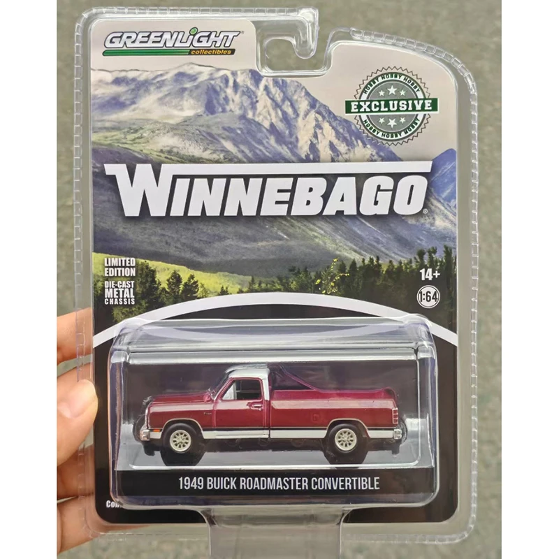 Greenlight Diecast Schaal 1:64 1949 Roadmaster Convertible Legering Automodel Collectie Display Speelgoed