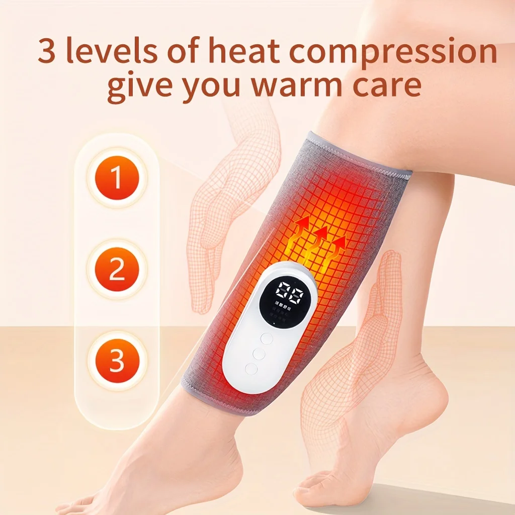 Leg Massager 360° Air Pressure Calf Massager Electric Leg Massager Machine Household Massage Device Hot Relax Leg Muscles