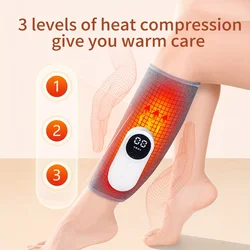 Leg Massager 360° Air Pressure Calf Massager Electric Leg Massager Machine Household Massage Device Hot Relax Leg Muscles