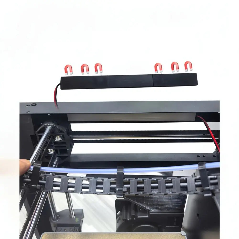 Magnetic LED Light Bar For Flashforge AD5M 5M Pro AD5X 3D Printers High Brightness Illumination Parts Lighting Upgrade