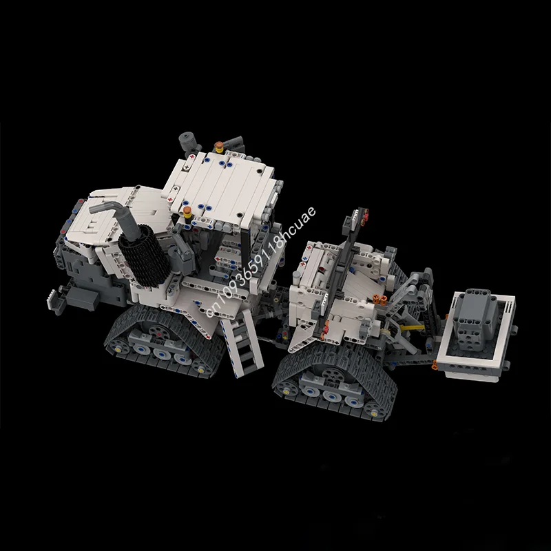 3254PCS MOC IH Quadtrac 620 6개 부착 기술 스태킹 블록 플레이 모델 빌딩 세트 성인 장난감 취미 소장품