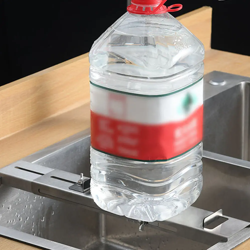 

Knife Sharpening Stand Set Stainless Steel Holder Adjustable Design for Kitchen Sink Mounted Water Stones Perfect Tool