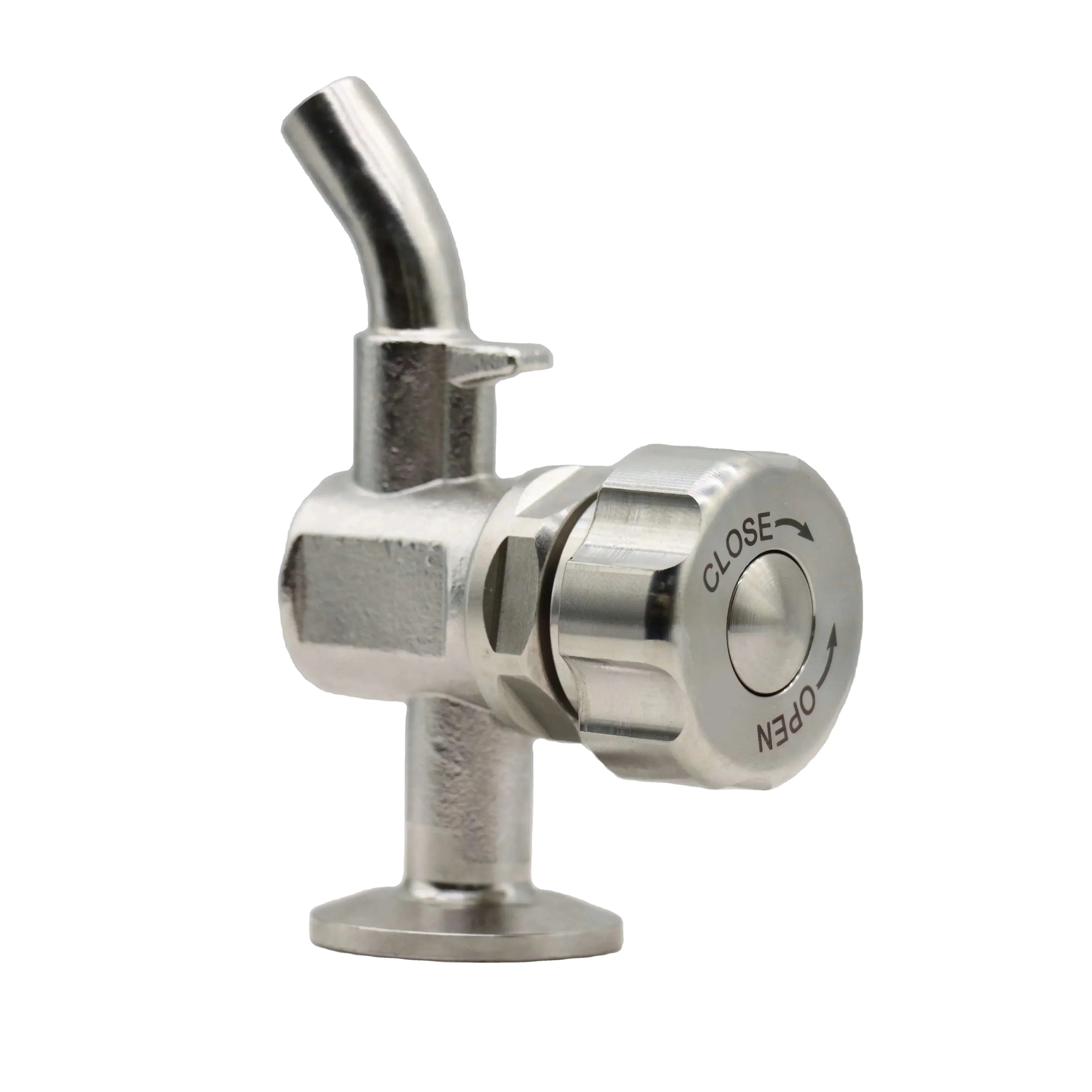 Hot SalesAseptic Stainless Steel Sanitary Tri Clamp Beer Brewing Sampling Valve