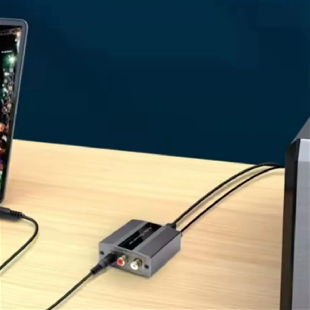 

Qualified- Analog to Digital Converter RCA to Optical with Optical Cable Digital Toslink- and Coaxial Adapter