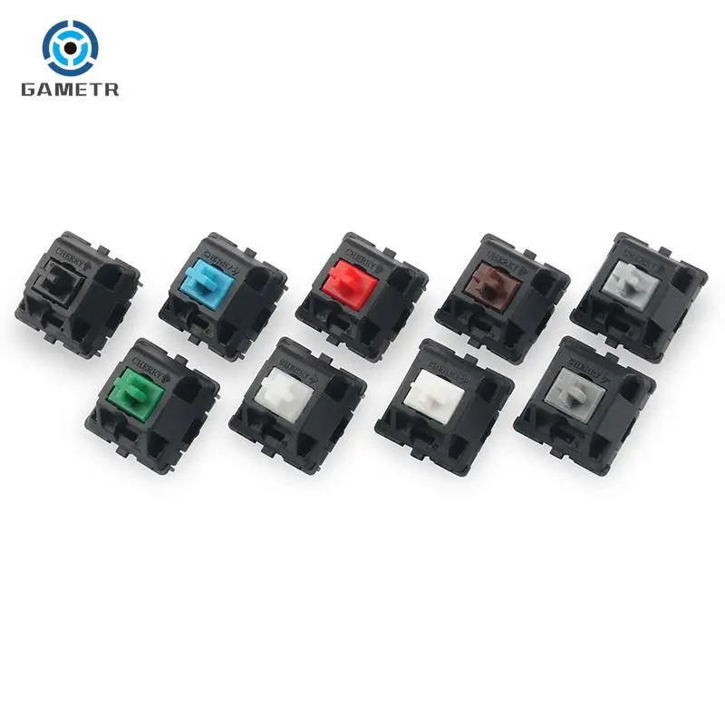 Cherry MX Switch Mechanical Keyboard Silver Pink MX Brown Blue Switch 3 Pin Cherry Bright For Mechanical Keyboard