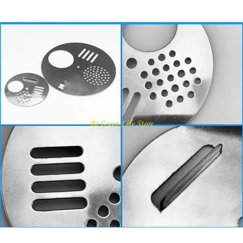 M7DF 12pcs Nest Door Disco ventilazione alveare comoda gestione alveare Gestione inossidabile Gate d'ingresso Disco