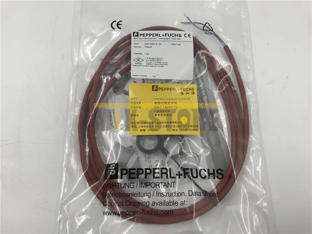 1PCS Brand new Pepperl+Fuchs NJ5-18GK-N-150 PROXIMITY