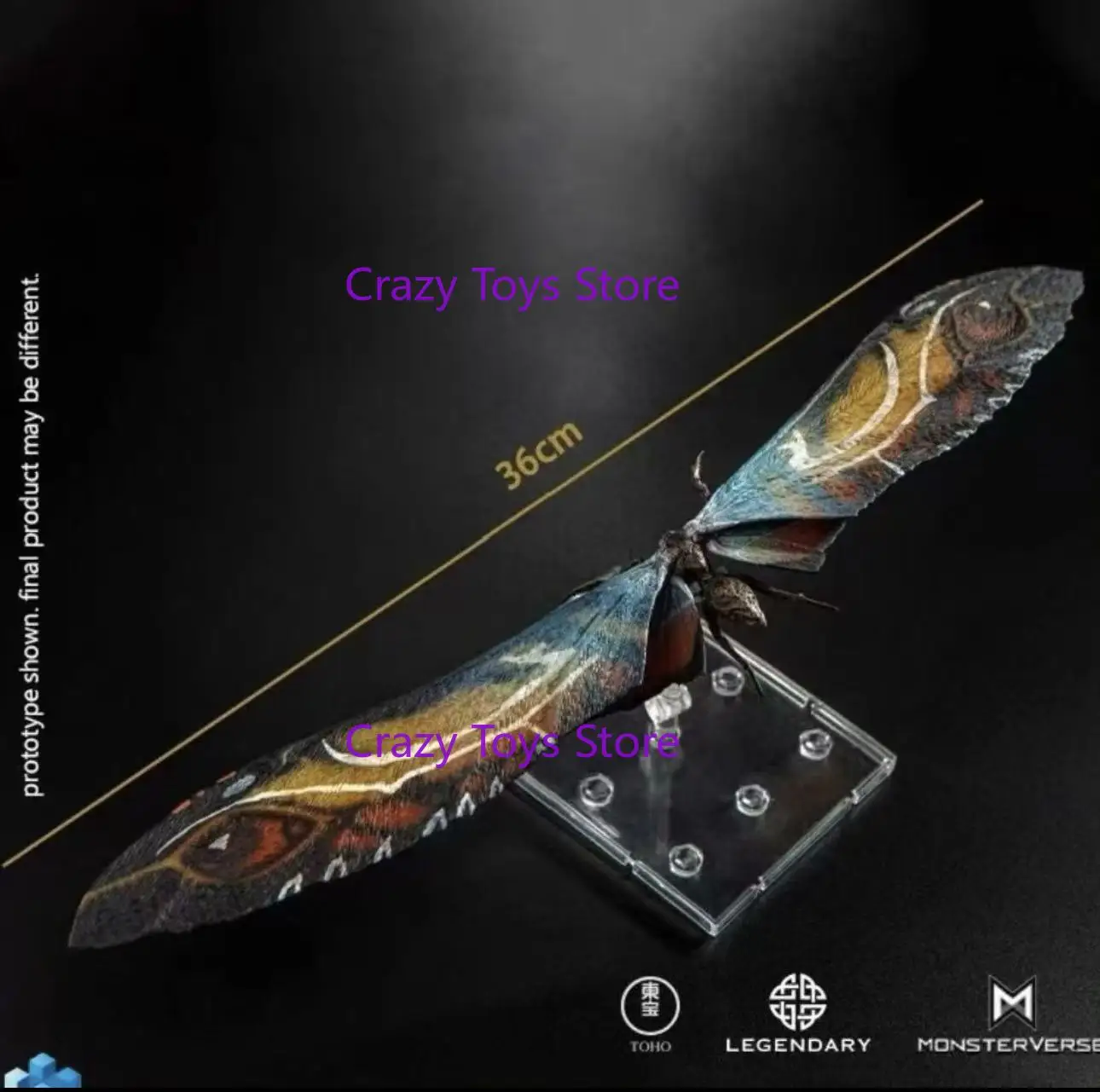 

В наличии фигурки героев HIYA, изысканная базовая серия, Godzilla King of Monsters, реплика Mothra, коллекция игрушек, подарок