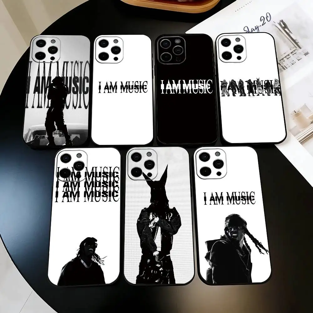 

I-I AM MUSIC P-Playboi C-Carti Phone Case Silicone Soft For IPhone 17 16 15 14 13 12 11 X XR Plus Pro Max Plus
