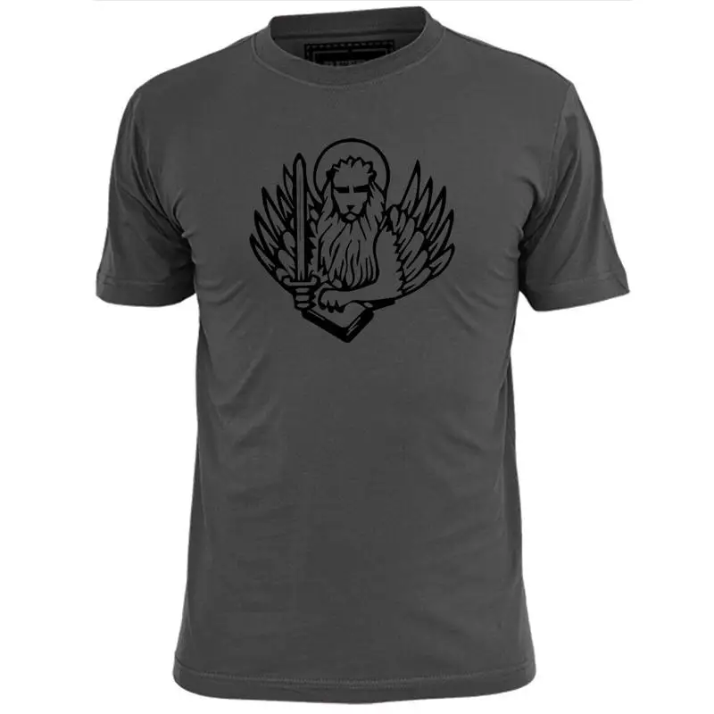 Mens San Marco Leone T Shirt Lion Of St Mark Religion