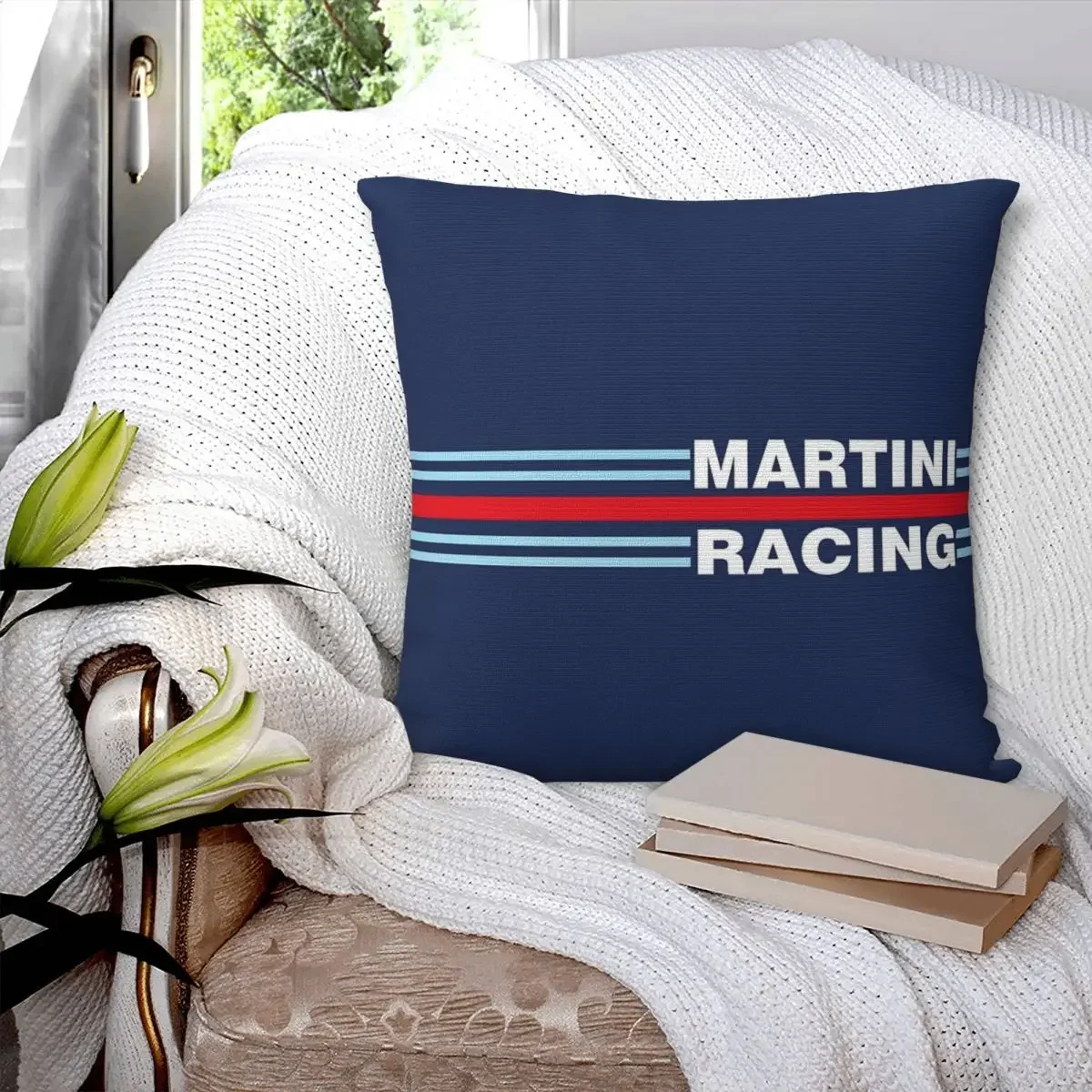 Martini Racing Pillowcase Polyester Pillows Cover Cushion Comfort Throw Pillow Sofa Decorative Cushions Used for Home Bedroom