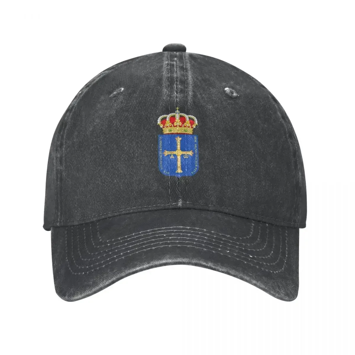 Coat Of Arms Of Asturias, Spain Cowboy Hat Fishing Cap Vintage Women's Men's