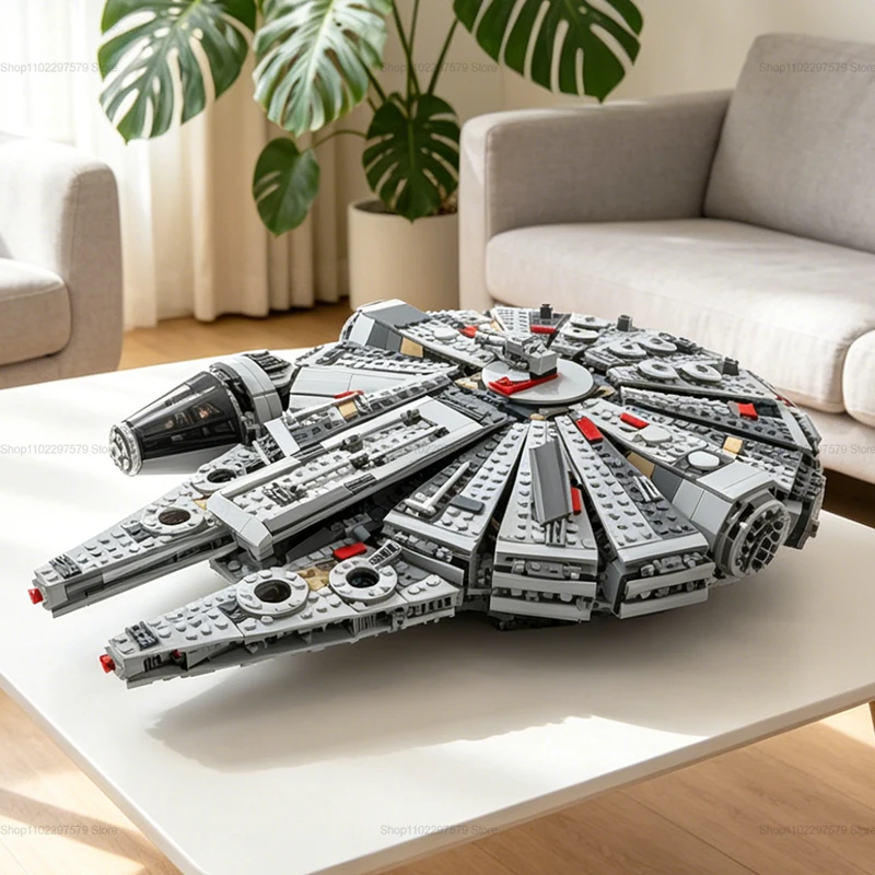 1381Pcs Advanced Spaceship Building Blocks Set Creative Toy for Kids Adults Educational DIY Model Kit Birthday Gifts Collectible view 2
