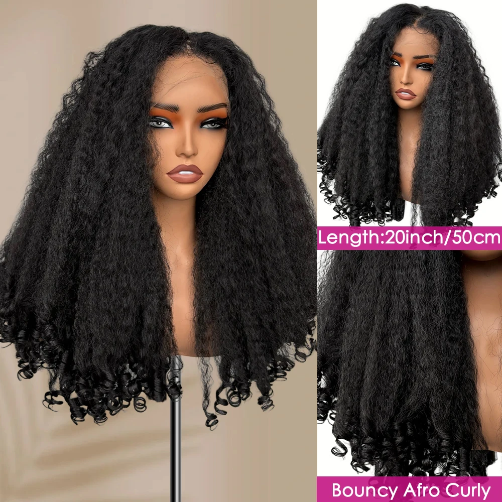 x-tress13x6-free-part-synthetic-afro-curly-wig-20inch-bouncy-curls-kinky-straight-hair-lace-frontal-wig-with-baby-hair-for-women