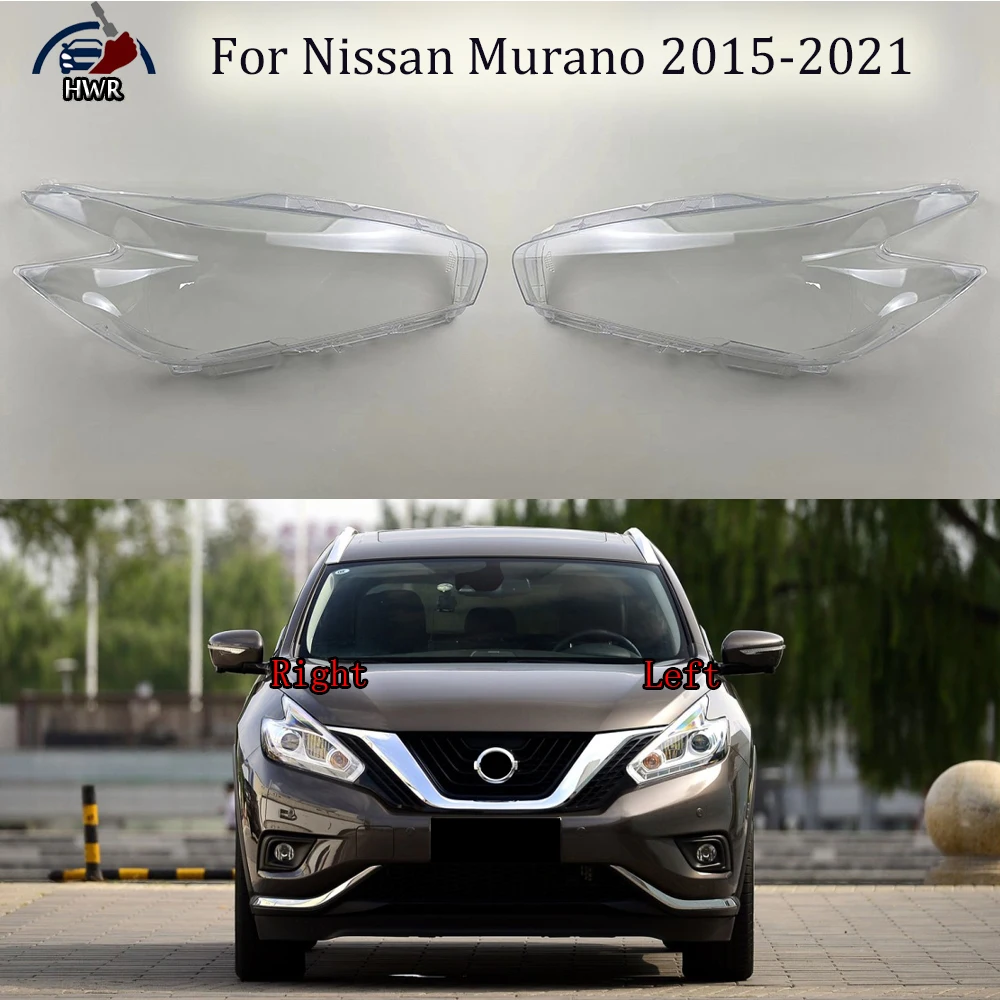 

Transparent Headlamp Cover Lamp Shade Front Headlight Shell Lampshade Lens shell For Nissan Murano 2015 2016 2017 2019 2021