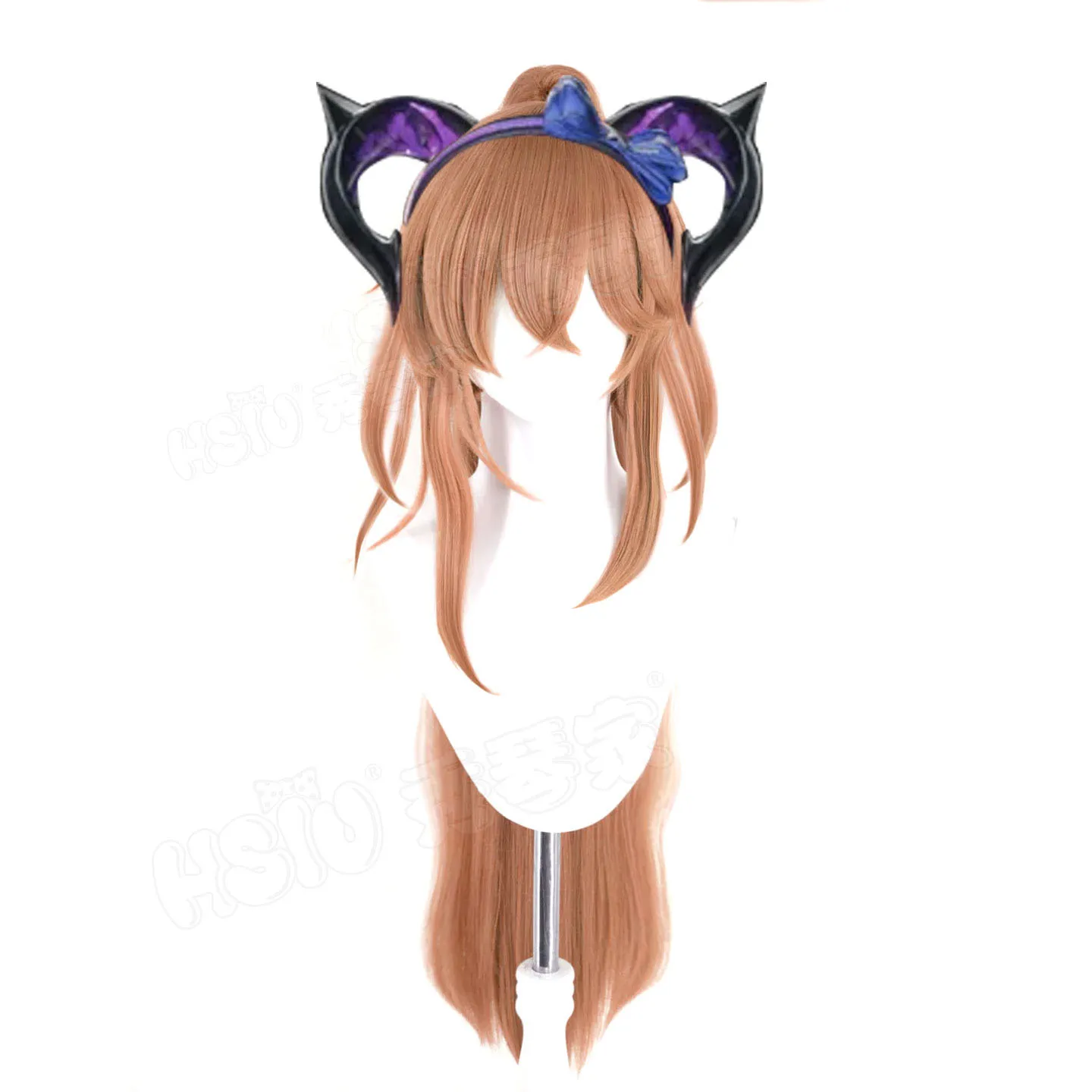 Game Arknights: Endfield Lenno Yaoye's Premiere Cosplay Wig Anime Cos Hair For Halloween Carnival Party Dress Up Comin Con view 5