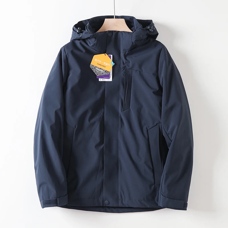 

Outdoor Tee-in-One Detachable down Inner Men's Jaet Couple Autumn Winter Travel Cold Resistance Outerwear Coat