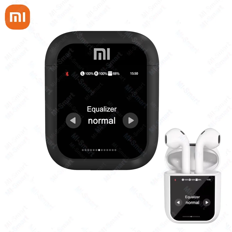 Xiaomi A2 Pro Wireless Bluetooth 5.4 Earphones ANC+ENC Noise Canceling Headsets Full Color Touch Screen Headphones Hi-Fi Earbuds