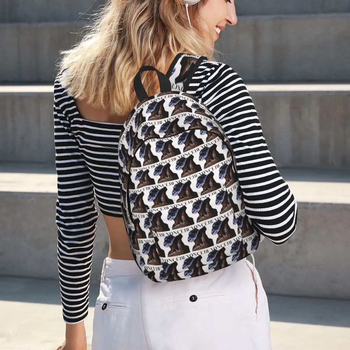 Eleganter Pop-Art-Porträt-Rucksack, heißer Verkauf, Tagesrucksack, großes Fassungsvermögen, für Jungen und Mädchen, Büchertasche, Schultasche, Umhängetaschen für Männer und Frauen