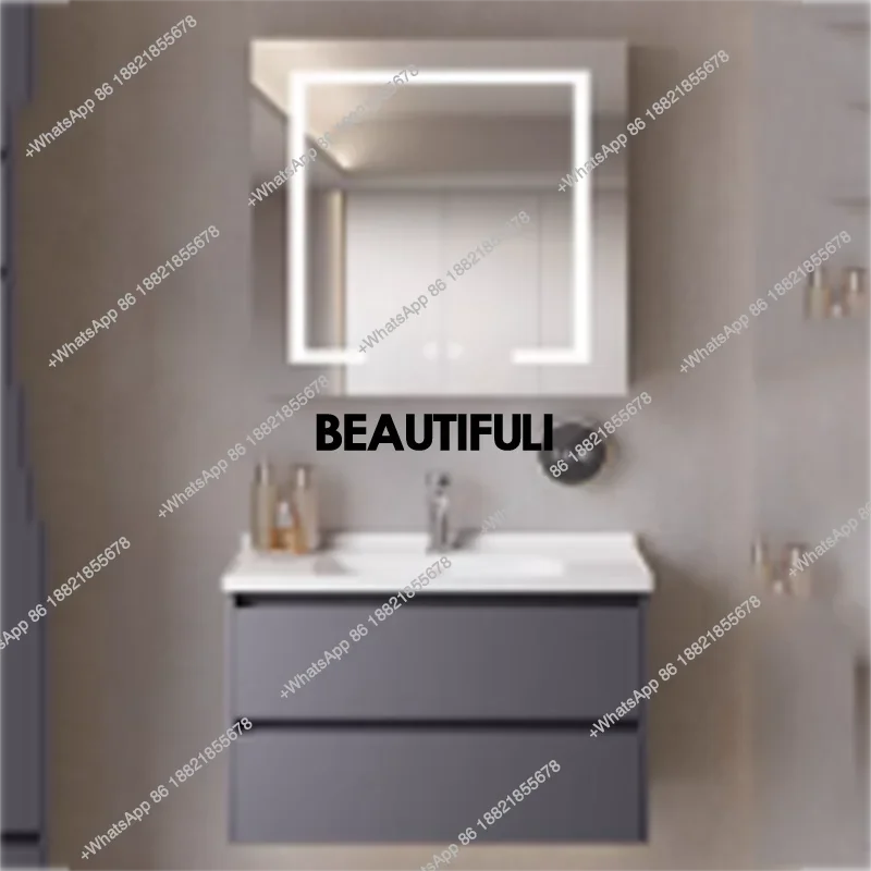

Hot sales Designer Lighting Bathroom Cabinet Storage Luxury Toilet Bathroom Cabinet Vanity Washroom Modern Mobiletto Unique Furn