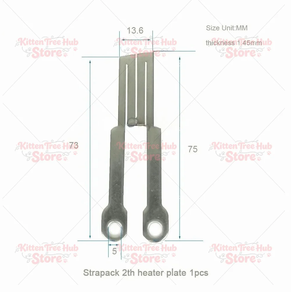 Heat Plate of  Semi Automatic Strapping Machine Heater