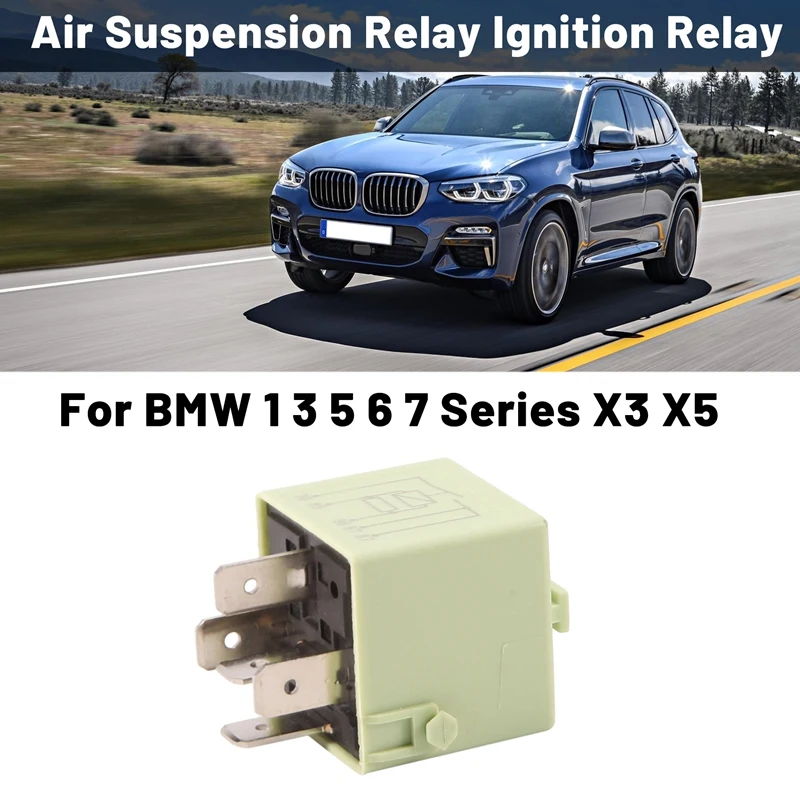 61368373700 Car Air Suspension Relay Ignition Relay For BMW 1 3 5 6 7 Series X3 X5 V23134-K59-X312