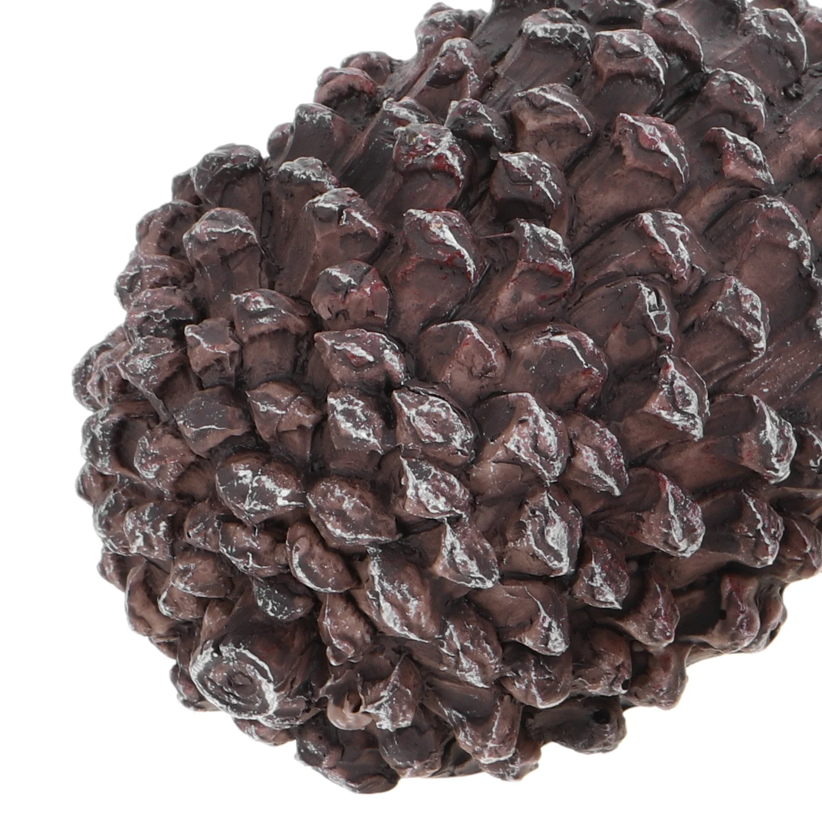 2 قطعة كوز الصنوبر مفتاح إخفاء الراتنج واقعية في الهواء الطلق مفاتيح مخفية صندوق حديقة تخزين حامل آمن صندوق مفاتيح شكل البلوط #2