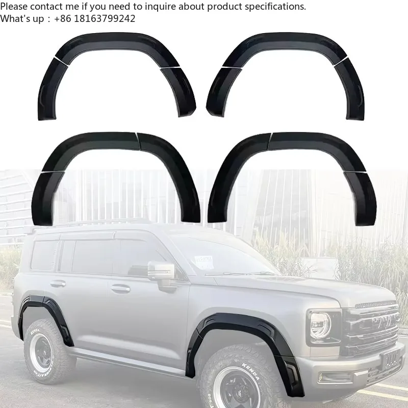 

New Abs Widen Car Wheel Eyebrow Wheel Arch Fend er Flares for Haval H9 Accessories 2025