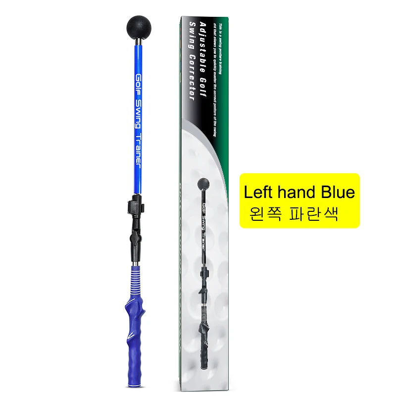 Golf Swing Trainer, Folding Correction Practice, Adjustable Length Angle, Beginner Available with Left Right Hands