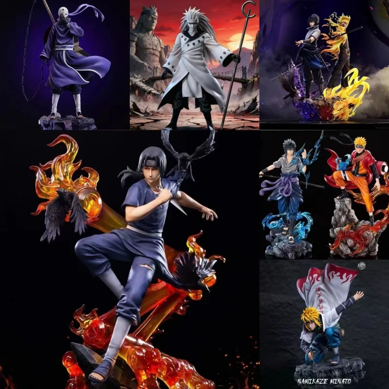

Naruto Anime Blind Box Figures Ninja Character Collection PVC Mini Model Collectible Toy Gift