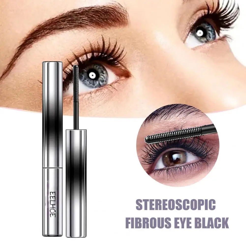 Mascara lavabile Mascara arricciante 3D impermeabile a lunga durata senza scaglie Formula a prova di sbavature per ciglia spesse Judydoll Metal