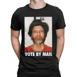 Ted Kaczynski T Shirts Men's Cotton Funny T-Shirts Crewneck Unabomber Tee Shirt Short Sleeve Tops Gift Idea