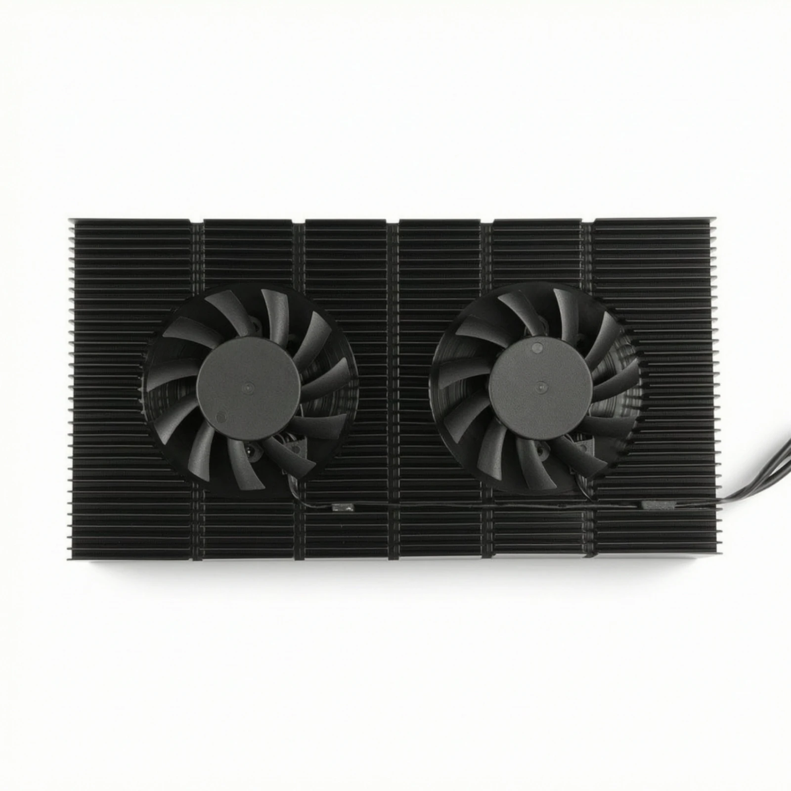 GPU Backplate Cooler with Fan Active Cooling Graphics Card Backplate Cooler Graphics Card Rear Heatsink Compact Finned