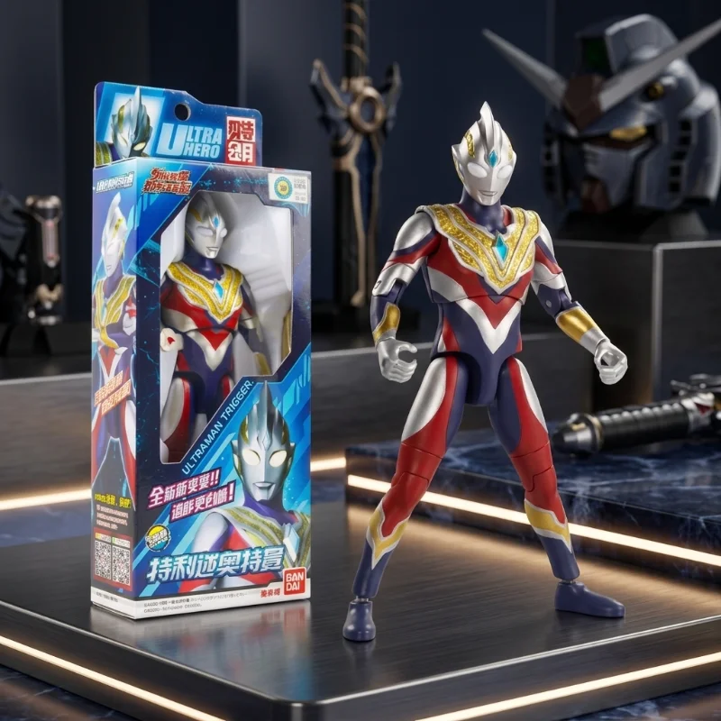 

BANDAI Ultraman Trigger Action Figure Articulated Anime Model Toy with Original Box Bandai Ultraman Trigger Action Figure