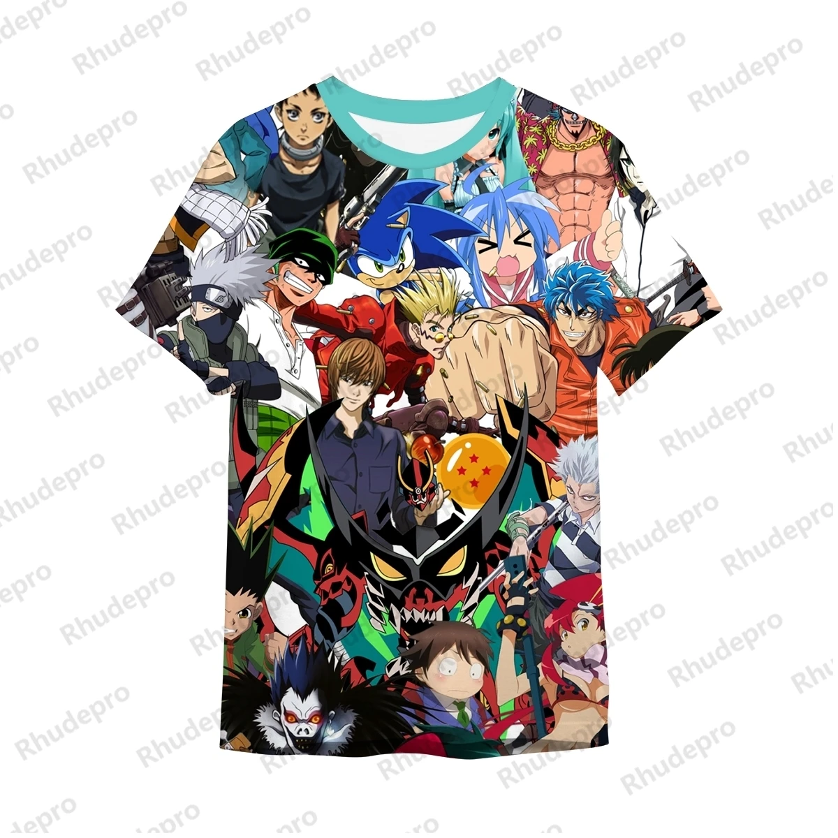 2024 Monkey D Luffy Men Clothing Roronoa Zoro Men's One Piece T-Shirt Fashion Tops New Harajuku Style Shirts Summer Trend Shirts