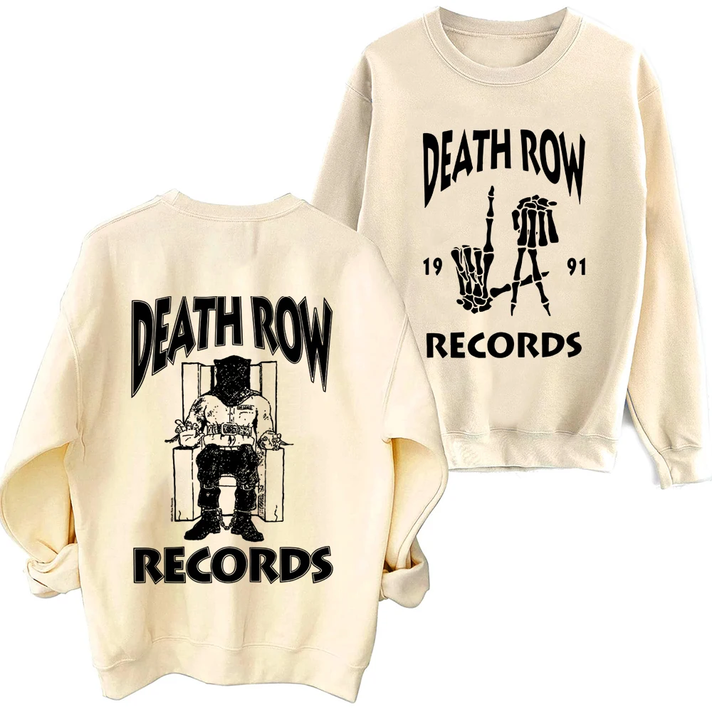 Death Row Records Album Merch Hoodie Snoop Dogg Sweatshirts Hoodies Snoop Dogg Tops Oversized Fans Gift Unisex (Us Size)