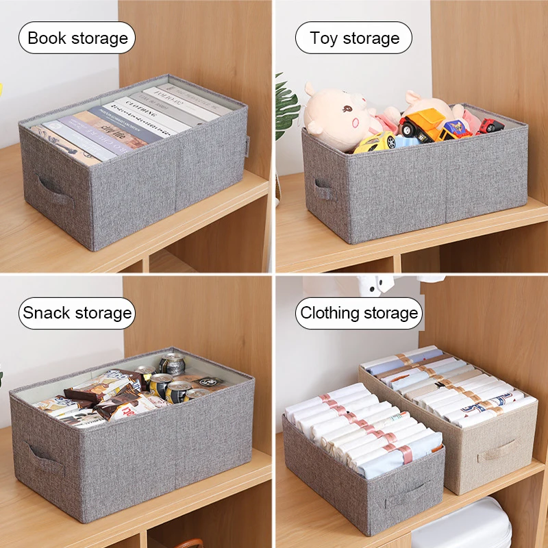 صندوق تخزين من القماش من القماش لكتاب الملابس والألعاب أشتات تخزين خزانة قابلة للطي وخزانة ملابس وخزانة ملابس ومنظم حمالة صدر