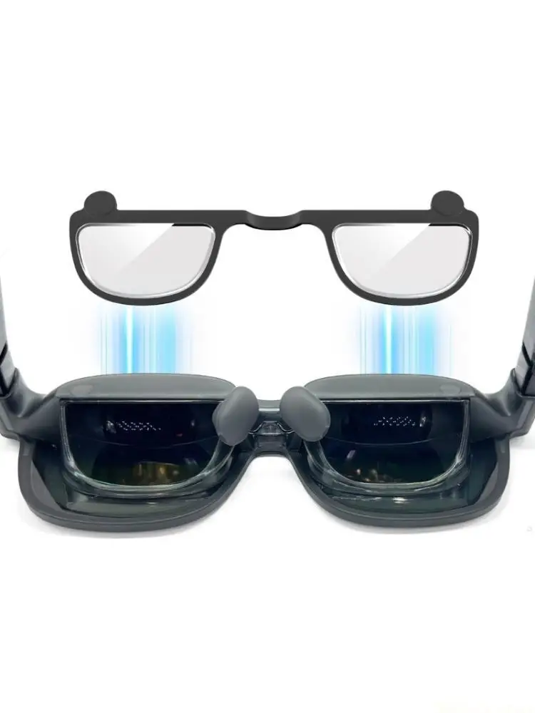 M5TD Strong Attachment Lens Frame For Luma AR Glasses With Balanced Force Providing Stability Effortless Detachment