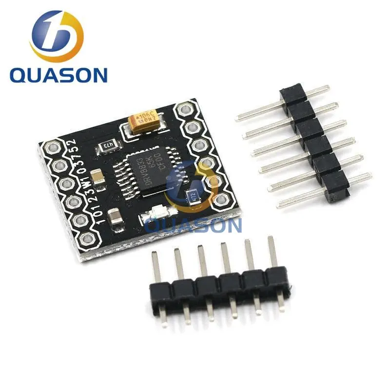 DRV8833 2 Channel DC Motor Driver Module Board 1.5A 3V-10V H-Bridge 4-Wire Step Motor