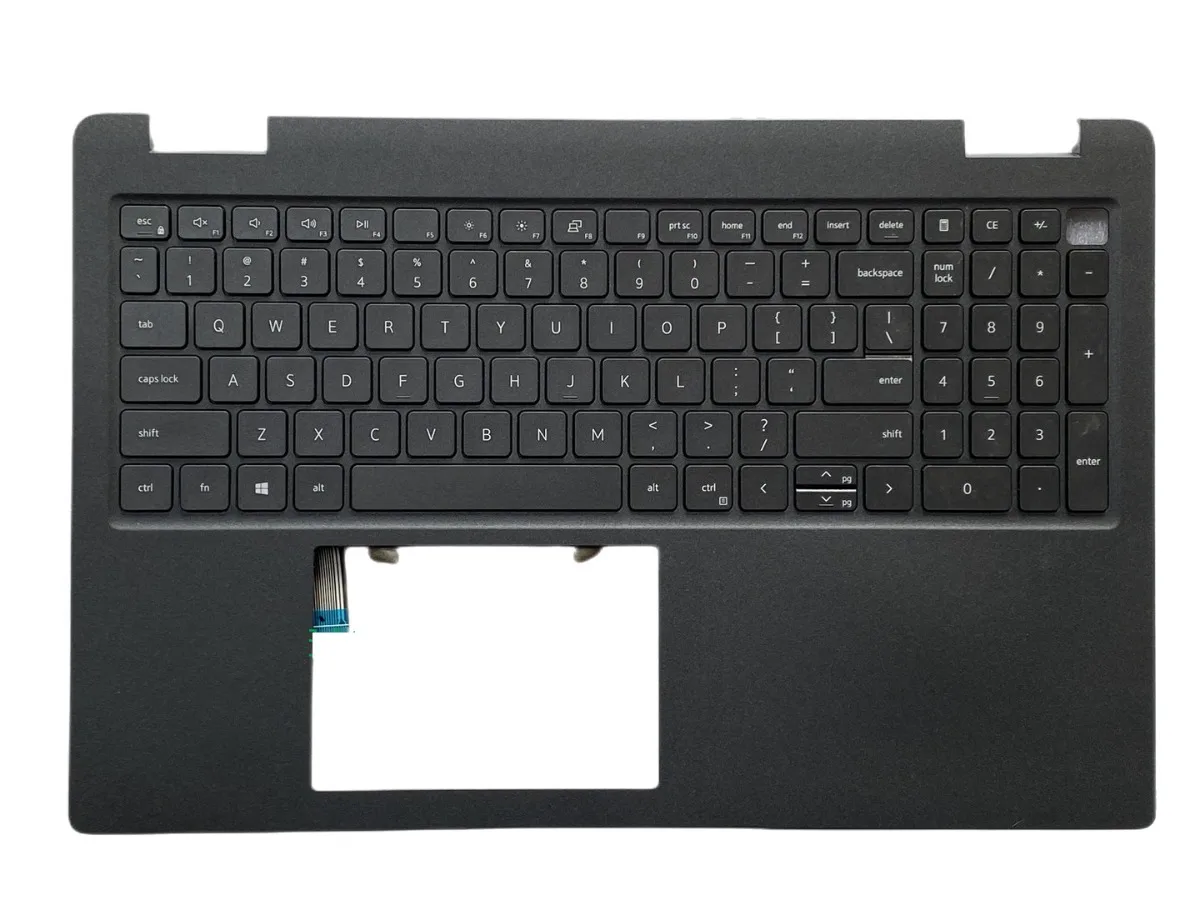 Nueva cubierta de teclado retroiluminada para Dell Latitude 3520 E3520 Palmrest Upper Lid 0DJP76