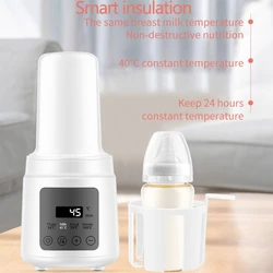 Schermo visualizzazione digitale per controllo della temperatura del riscaldatore del biberon per latte in formula