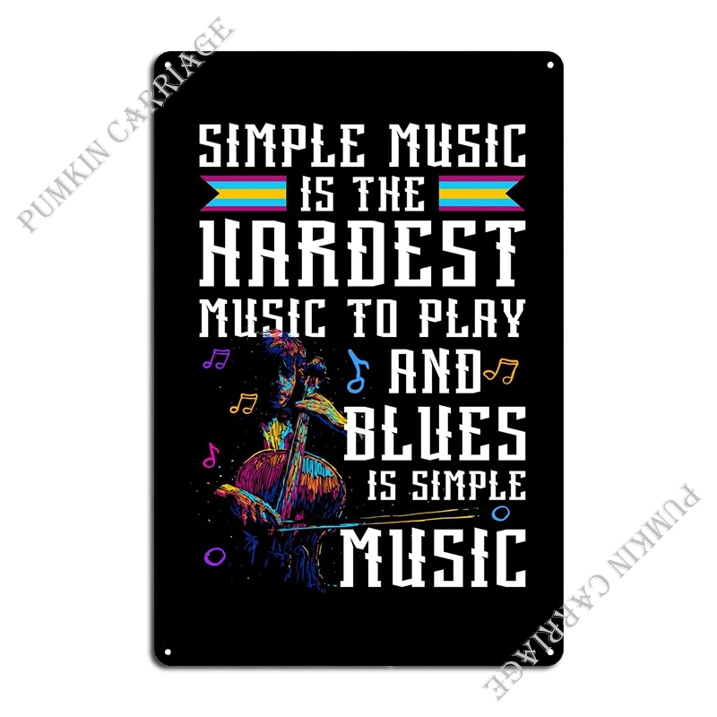 Music Blues Jazz Saxophone Metal Plaque Poster Bar Wall Decor Custom Garage Tin Sign Poster