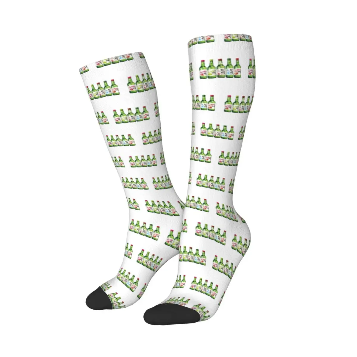 

Jinro Soju 5 Flavours Socks Harajuku Stockings All Season Long Socks Accessories for Man Woman Christmas Gifts