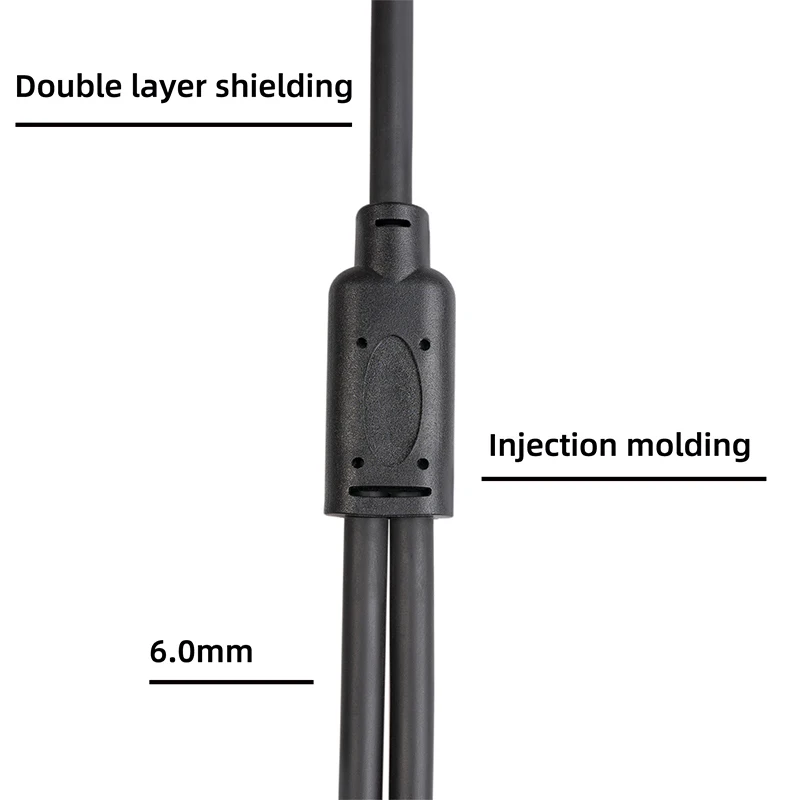 50 cm XLR Splitter Kabel Stecker auf Dual Weibliche Y-Splitter 3Pin Ausgewogene Mikrofon Linie Folie Geflochtene Abgeschirmt für Mikrofon