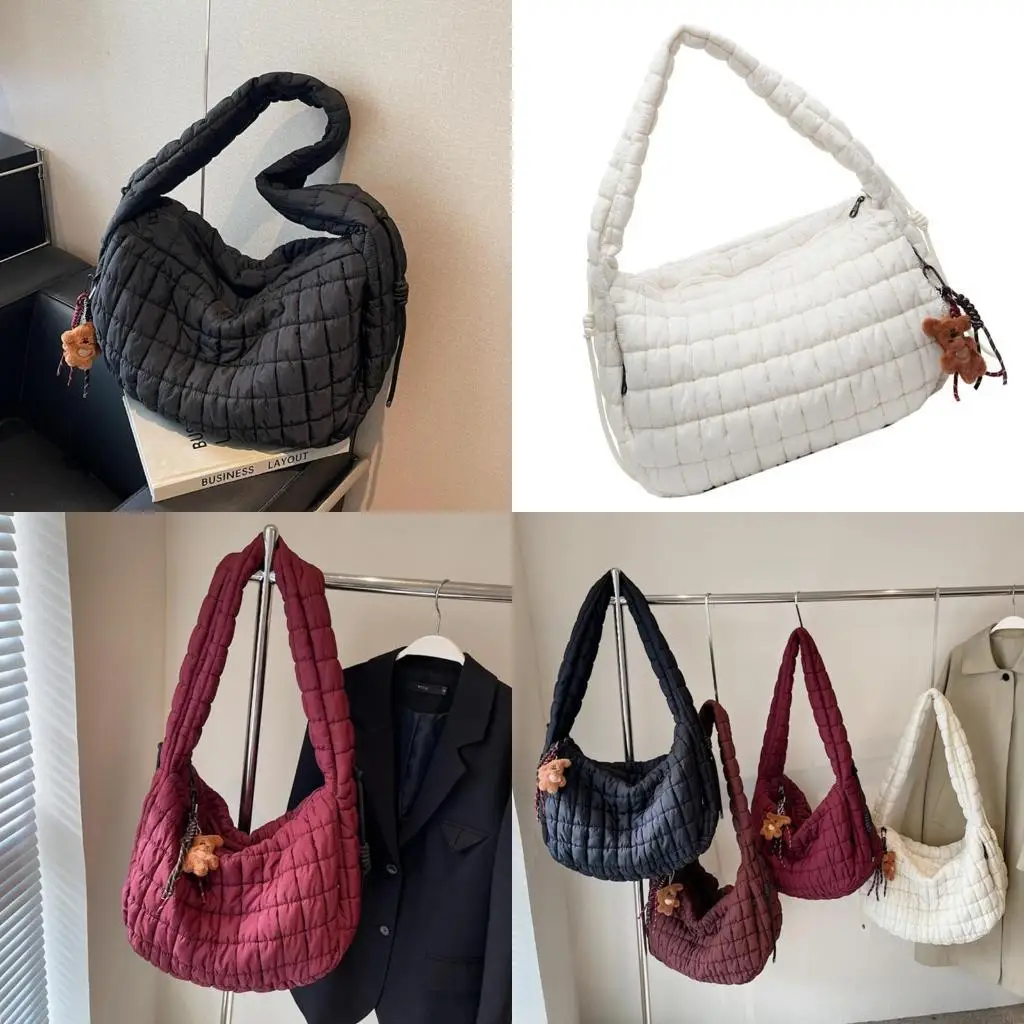 

Trendy Quilted Shoulder Bag for Women Crossbody Bag Spacious and Easy to Styles